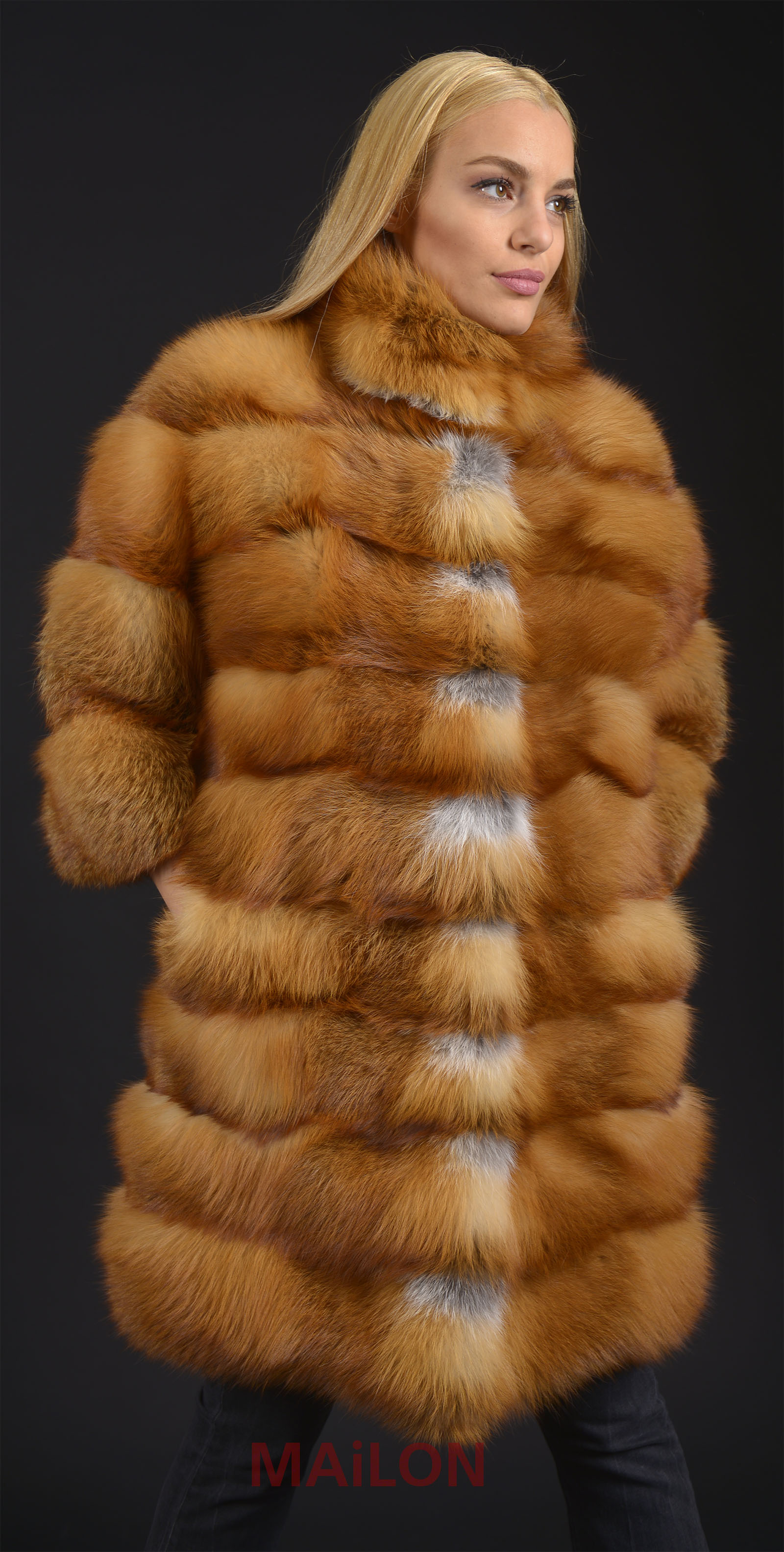 MAILON FURS RED FOX TOP LOT