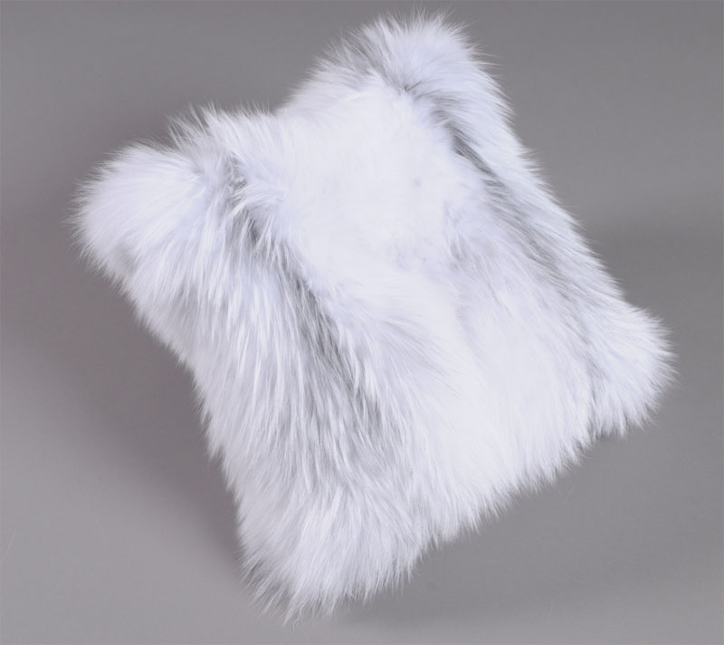 Fox fur clearance cushions